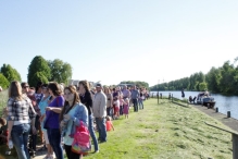 Avondvierdaagse 2013 Dag 1
