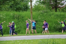 Avond4daagse 2017 - maandag (2/8)