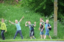 Avond4daagse 2017 - maandag (2/8)