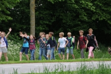 Avond4daagse 2017 - maandag (3/8)