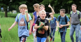 Avond4daagse 2017 - maandag (7/8)