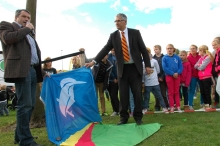 50 jaar Biddinghuizen: Onthulling Jubileumboom