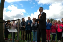 50 jaar Biddinghuizen: Onthulling Jubileumboom