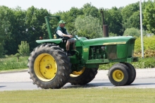 Rondrit oude tractoren