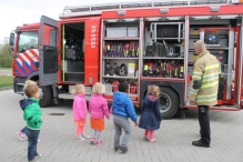 Brandweer bij BeCHILD