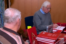 Bram van der Vlugt in de Bibliotheek