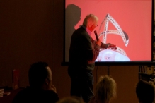 Bram van der Vlugt in de Bibliotheek