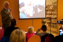 Bram van der Vlugt in de Bibliotheek