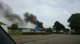 Brand aan Noorderbaan