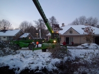 Kerstbomen zagen voor op het Plein