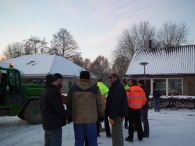 Kerstbomen zagen voor op het Plein