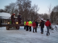 Kerstbomen zagen voor op het Plein