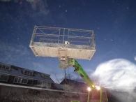 Kerstbomen zagen voor op het Plein