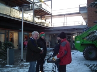 Kerstbomen zagen voor op het Plein
