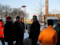 Kerstbomen plaatsen