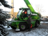 Kerstbomen plaatsen