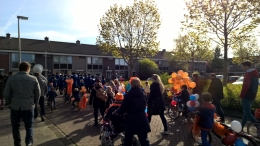 Koningsdag 2015 - Vlag Hijsen en optocht