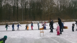 Schaatsplezier op IJsbaan