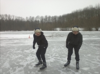 Schaatsplezier op IJsbaan