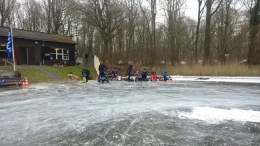 IJspret op de IJsbaan
