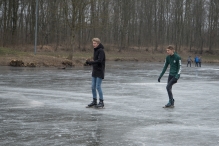 IJsbaan geopend - zaterdagmiddag