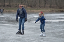 IJsbaan geopend - zaterdagmiddag