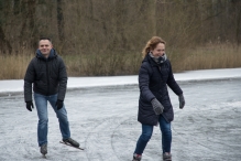 IJsbaan geopend - zaterdagmiddag