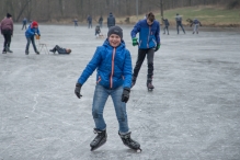 IJsbaan geopend - zaterdagmiddag