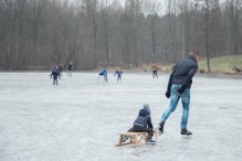 IJsbaan geopend - zaterdagmiddag