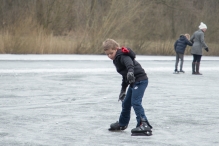 IJsbaan geopend - zaterdagmiddag