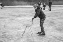 IJsbaan geopend - zaterdagmiddag