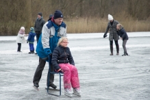 IJsbaan geopend - zaterdagmiddag