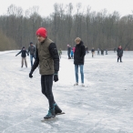 IJsbaan geopend - zaterdagmiddag