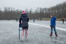 IJsbaan geopend - zaterdagmiddag
