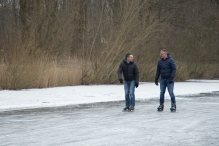 IJsbaan geopend - zaterdagmiddag