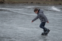 IJsbaan geopend - zaterdagmiddag