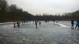 IJspret op de IJsbaan