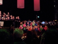 Optreden kinderkoor Jong Leven in de Meerpaal 