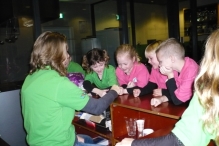 Optreden kinderkoor Jong Leven in de Meerpaal 