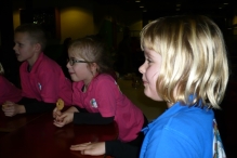 Optreden kinderkoor Jong Leven in de Meerpaal 