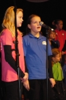 Optreden kinderkoor Jong Leven in de Meerpaal 