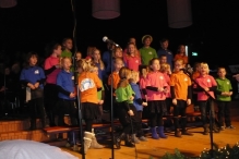 Optreden kinderkoor Jong Leven in de Meerpaal 