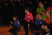 Optreden kinderkoor Jong Leven in de Meerpaal 