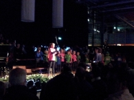 Optreden kinderkoor Jong Leven in de Meerpaal 