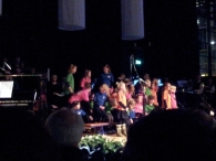 Optreden kinderkoor Jong Leven in de Meerpaal 