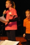 Optreden kinderkoor Jong Leven in de Meerpaal 
