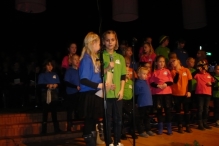 Optreden kinderkoor Jong Leven in de Meerpaal 