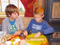Start Kinderkoor 2013 met Pannenkoeken eten
