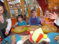 Start Kinderkoor 2013 met Pannenkoeken eten