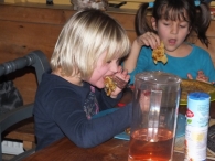 Start Kinderkoor 2013 met Pannenkoeken eten